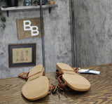 Universal Thread Womens Elizabeth Ankle Strap Sandals 93653822 Cognac Brown 7M