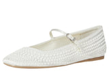 Dolce Vita Womens Reyes Pearl Ballet Flats REYES True White 9.5M