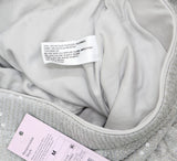 Wild Fable Womens Mid-Rise Wide Leg Holiday Sequin Pants 91904443 Gray M