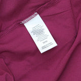 Cable & Guage Womens Lace Trim Knit Shirt Top 1775614 Berry Purple M