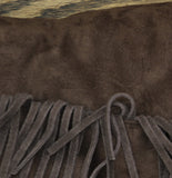 Universal Thread Patsy Tall Fringe Western Boots 94463425 Chocolate Brown 8M