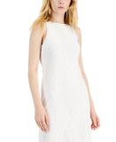 Inc International Concepts Crochet Side-Slit Dress 10836412 Porcelain White 2