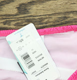 Swim Solutions Paisley-Print Tunnel Tankini Swim Top Paisley Jaquard Pink 16