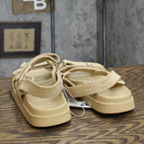 A New Day Womens Jonie Ankle Strap Footbed Sandals 87539242 Tan Brown 8M