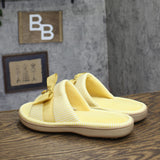 Isotoner Womens Charm Pineapple Fruit Slide Slippers F9881 Yellow L (8.5-9)