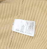 And Now This Mock Neck Balloon Sleeve Ribbed Sweater S700480001 Camel Brown XL