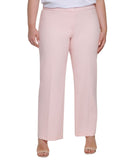 Calvin Klein Womens Plus Size Lux Highline Pants X21PL866 Rose Pink 14W