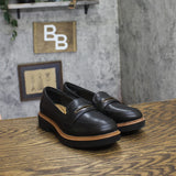 Clarks Westlynn Glow Penny Loafer 26184333 Black Leather 5M