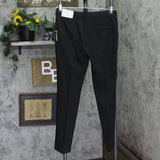 Kenneth Cole Reaction Slim Fit Machine Washable Stretch Dress Pants Black 20R