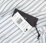 Black Tape Womens Trendy Plus Size Striped Flutter-Sleeve Top 1X Blue Stripe