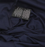 X By Xscape Plus Size Ruched Lace Gown Dress XC121W Navy Blue 18W