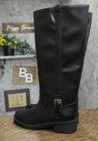 A New Day Womens Hattie Boots Faux Leather 94637544 Black 7M
