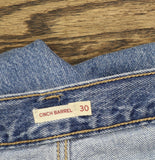 Levi's Womens Cinch Barrel Zip Fly Jeans 94417209 Let Love in Blue 30X31
