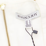 Shona Joy Women's Knotted Tulip Hem Gown SJ2581 Ivory 10