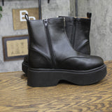 Wild Fable Honor Ankle Combat Boots Platform 94642921 Black 6M