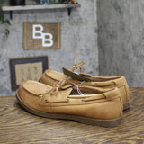 Goodfellow & Co Mens Bennett Genuine Leather Loafers 92541896 Cognac Brown 9.5