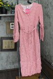 Isabel Maternity By Ingrid & Isabel Woven Long Sleeve Tie-Waist Maternity Dress