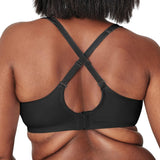 Playtex Womens 18 Hour Bounce Control Convertible Wirefree Bra 4699 Black 36C
