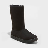 Cat & Jack Girls Natalia Shearling Style Boots 88435465 Black 4