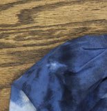 INC International Concepts Womens Cotton Puff Sleeve Top Dahana Dye Blue M