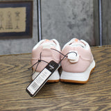 Bebe Toddler Girls Lace Charms Metallic Logo Sneakers BBSNH0341D Blush Pink 6T