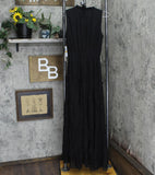 1.state Women's Sleeveless Tie V-Neck Smocked-Waist Maxi Dress 8133933