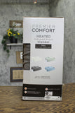 Premier Comfort Heated Textured Fleece Blanket MCC51-6140 Charcoal Gray Full