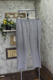 Hasting & Smith Elastic Waist Knit Stretch Side Pocket Dress Pants Gray 2X
