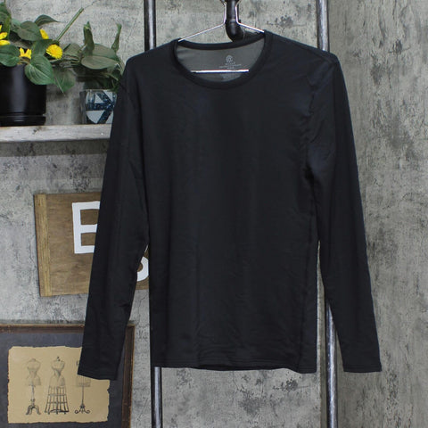 C9 by Champion Mens Long Sleeve Crew Baselayer Shirt 167059f8aa71df Black M