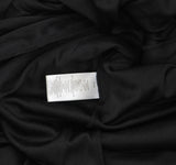 Alex Evenings Neck Front Slit Sleeveless Dress Gown Black / Emerald Green 2