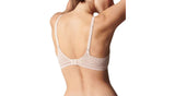 Simone Perele Womens Comete Full Coverage Lace Bra 12S324 Pinky Sand Pink 38D