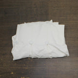 ZUZIFY A-Line Blackout Curtain Tab Top Ivory Off White 50x84