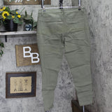 DG2 by Diane Gilman Womens Virtual Stretch Ultra Skinny Jeans 731608 Green 14
