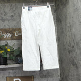 Karen Scott French Terry Capri Pants 100140999PT White PP