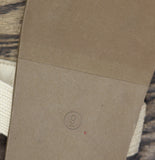 Universal Thread Straps Slip On Open Toe Sandals Cream Off White / Brown 9M