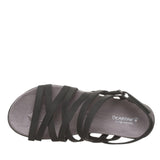 Bearpaw Crete Womens Strappy Slingback Sandals 91235805 Black 9M