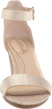 Lifestride Womens Averly Heeled Sandal G4913S5 Platino Gold 9.5W
