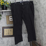 DG2 by Diane Gilman Womnes Plus Petite Classic Stretch Boot-Cut Jean Black 24WP