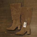 Universal Thread Womens Harlan Dress Boots 88098577 Taupe Brown 6.5M