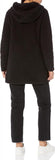 Tommy Hilfiger Women's Sherpa CAR Coat J2XE0427 Black XL