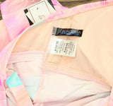 Salt + Cove Wave After Wave Tie-Dye Drawstring Tankini Swim Top Pink / Multi 0X
