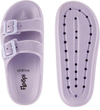 Floopi Womens Slides with Cloud Support 167cef827c5225 Grey-2 Gray 11M