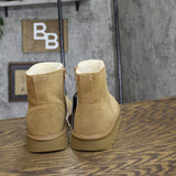 Universal Thread Womens May Faux Suede Booties 91791701 Tan Brown 7M