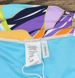 Bleu Rod Beattie Skirted Hipster Swim Bottom Living Color Print Blue Multi 12