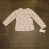 Disney Baby Girls Long Sleeve Graphic T-Shirt Pink 24M