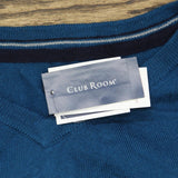 Club Room Men's Solid V-Neck Merino Wool Blend Sweater