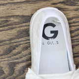 G by Guess Womens Vintage Lace Pull On Low Top Sneakers 167419652e47f7 White 6M