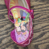 Disney Girls Kids Block Heel Ballet Shoes 166cd47fdbec50 Pink 10T