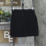 A New Day Womens Tailored Mini A-Line Skirt 94457767 Black S