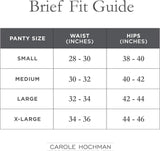 Carole Hochman Silky Soft Full Coverage Panties 5 Pack True Navy / Powder Pink S